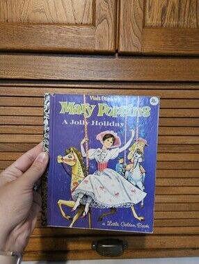Disney's Mary Poppins "A Jolly Holiday" Little Golden Book